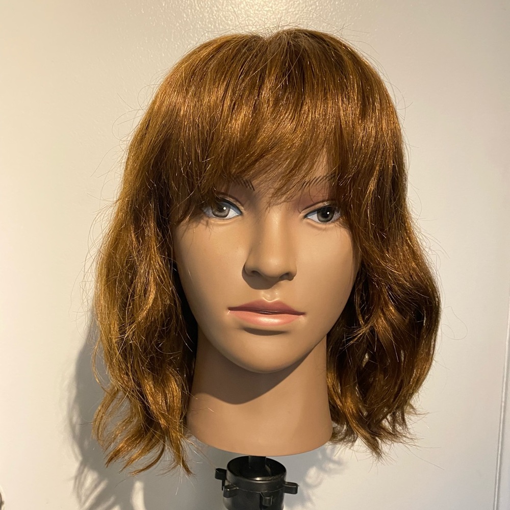 Jon Renau Carrie premium human hair wig modified excellent condition